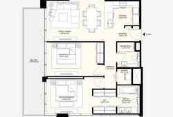 2 bedroom apartment